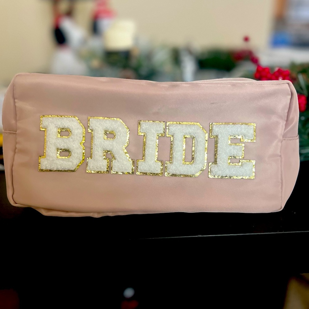Bride cosmetic bag